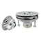 Keeney Mfg Glass-Friendly Flat Top Kitchen Sink Strainer, Stainless Steel K5416TF - alternate 1